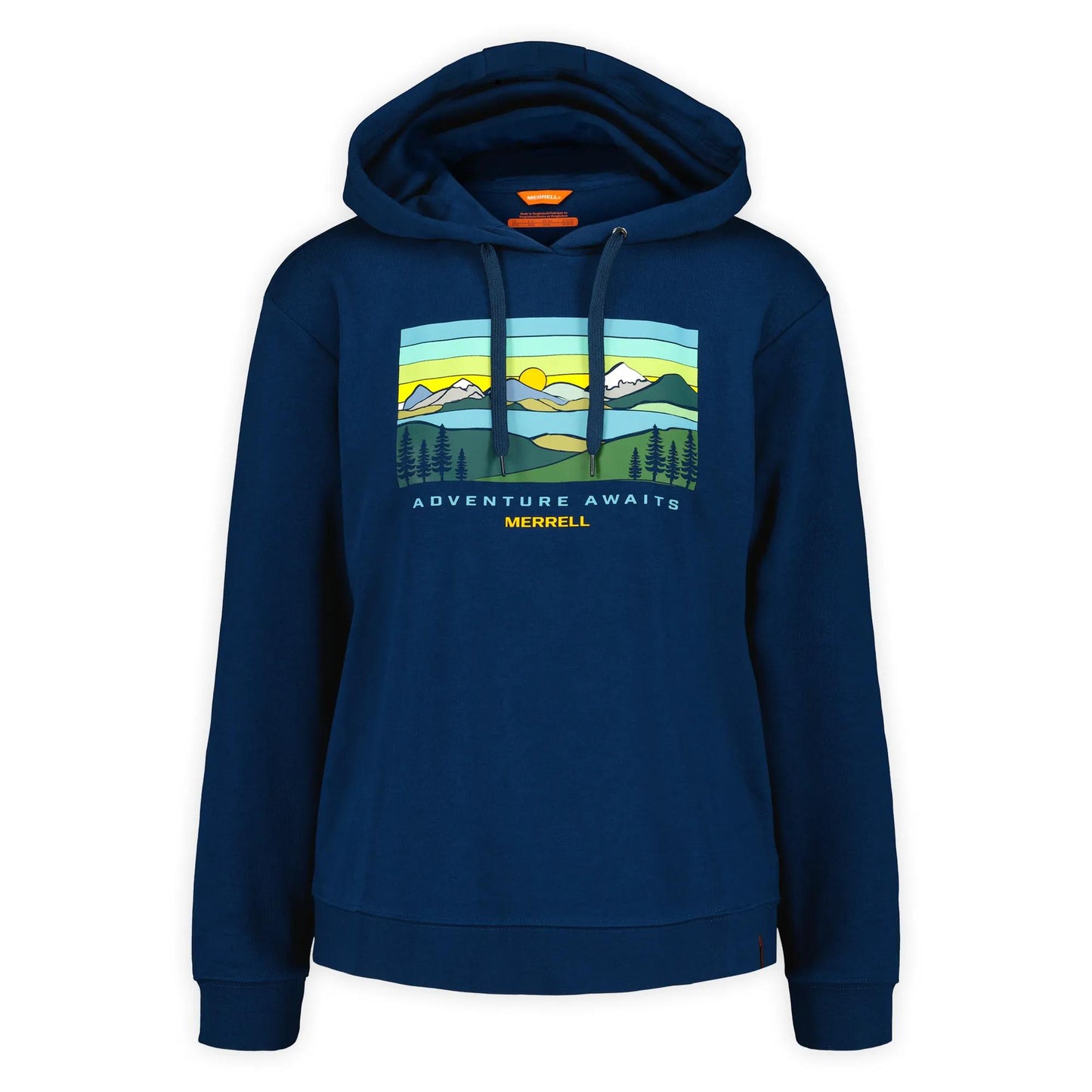 Women's Await Adventure Semi-Cropped Graphic Hoody - US 3331