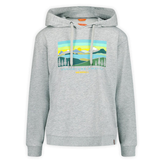 Women's Await Adventure Semi-Cropped Graphic Hoody - US 1586