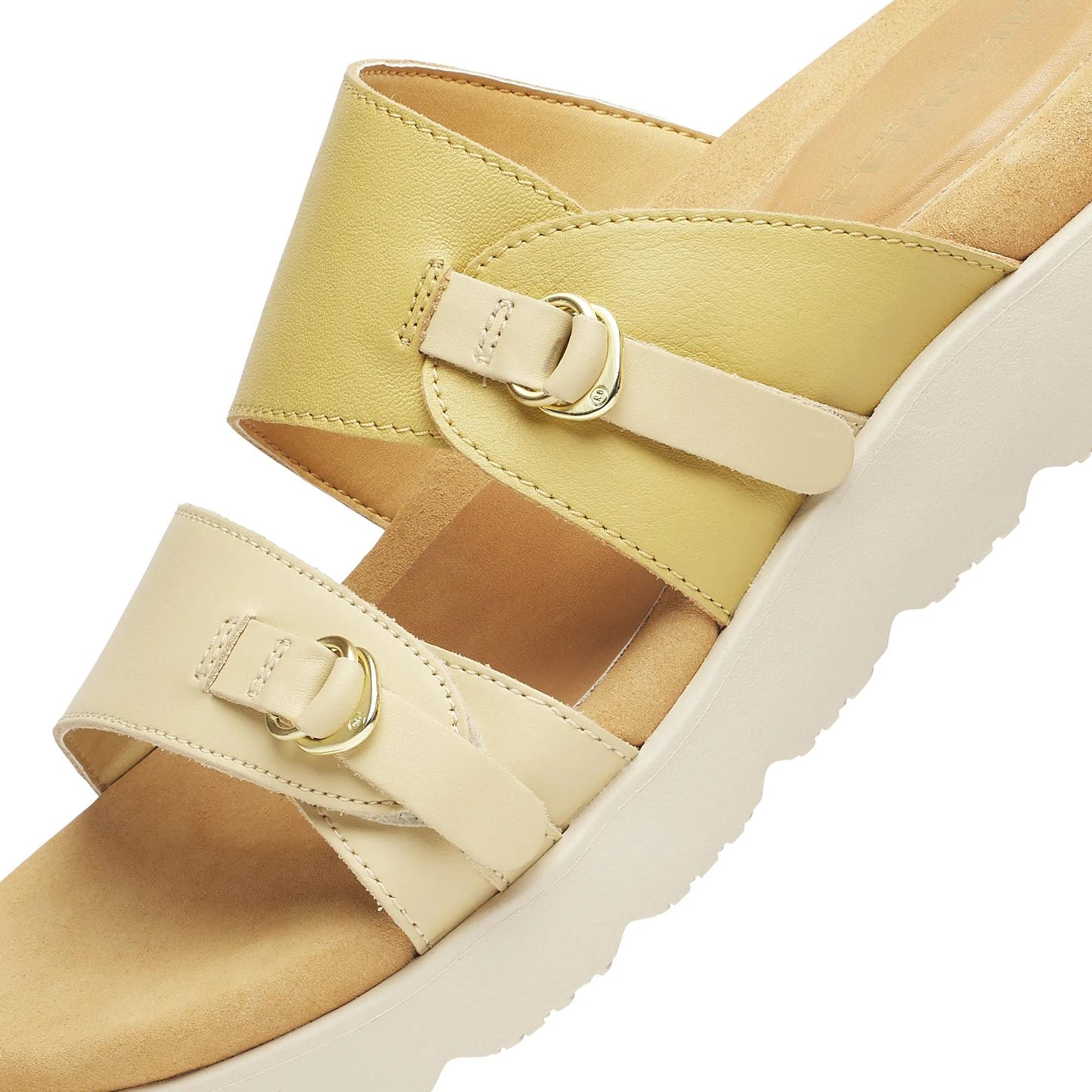 Women's Fleur Leather Slide - US 8015