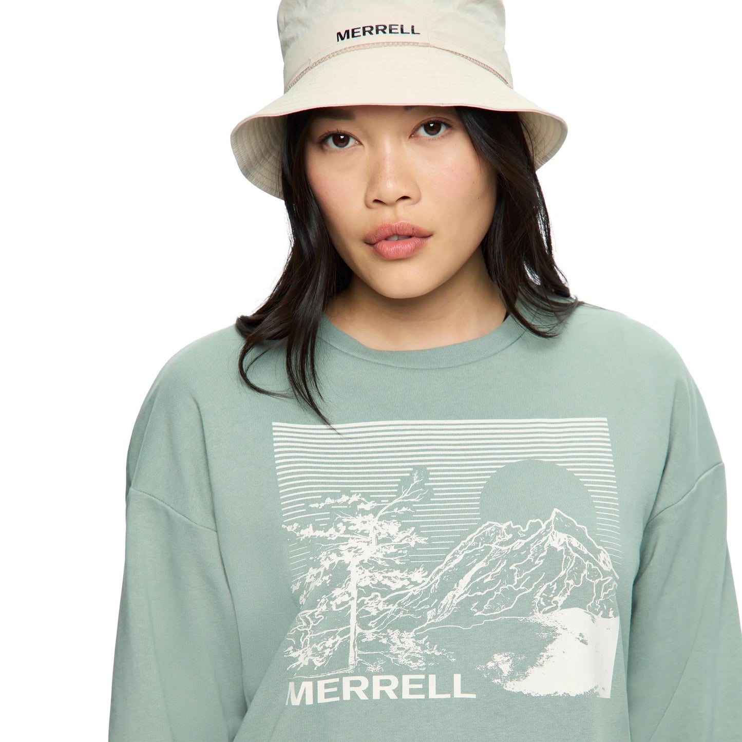 Women's Serenity Graphic Crew - US 3085