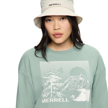 Women's Serenity Graphic Crew - US 3085