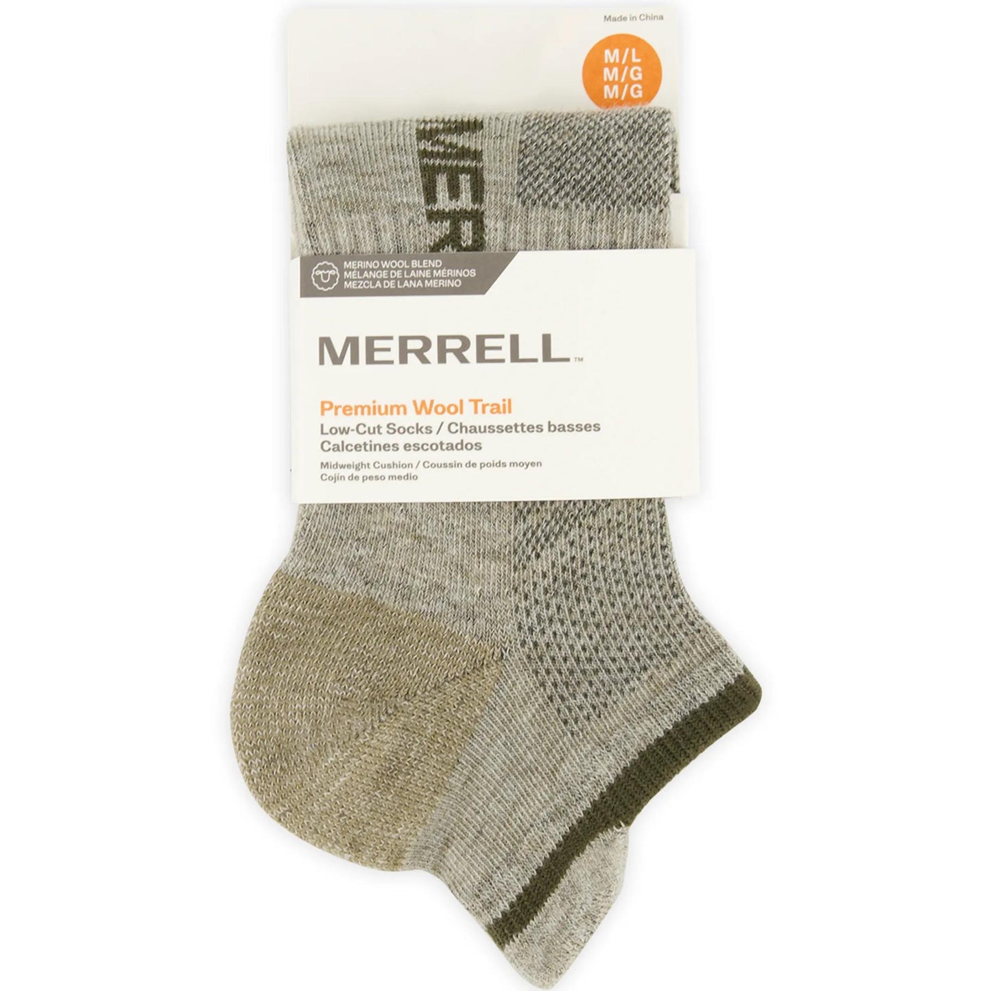 Premium Wool Trail Low Cut Sock - US 9346