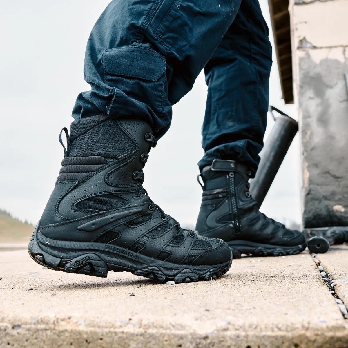 Men's Moab 3 8" Tactical Zip Waterproof Wide Width - US 9065