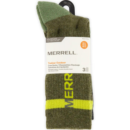 Trekker Outdoor Crew Sock 3 Pack - US 4873