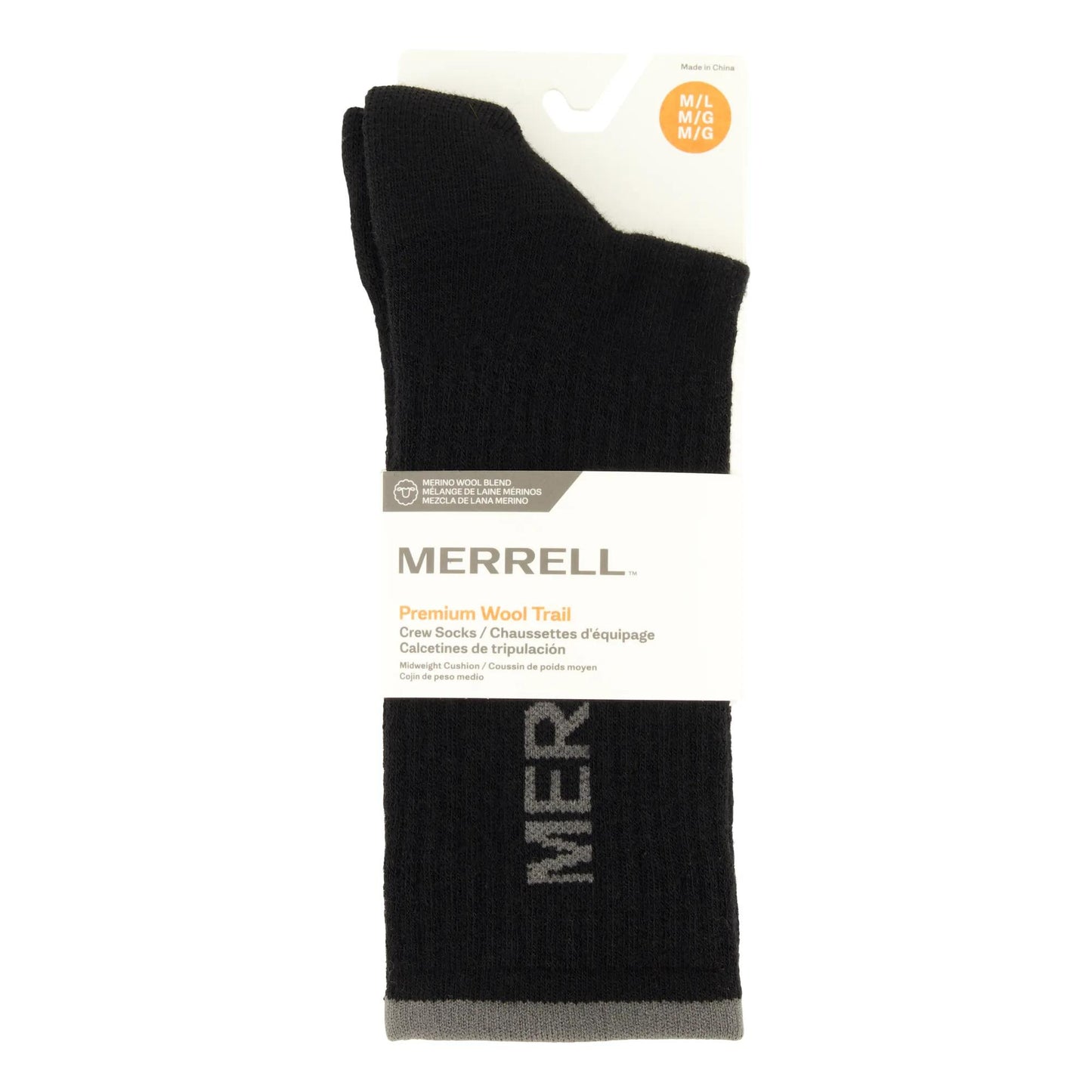 Premium Wool Trail Crew Sock - US 2219